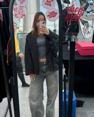 BLACK SHORT CARDI-COAT