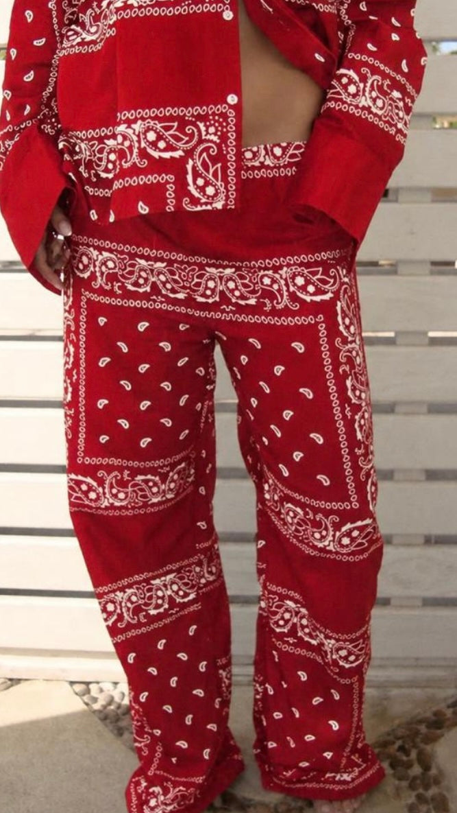 Bandana Pants