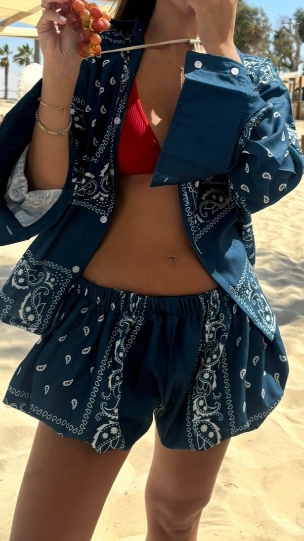 Bandana Balloon Shorts