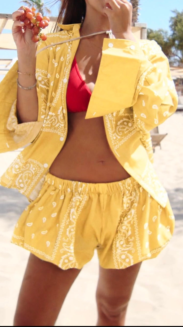 Bandana Balloon Shorts