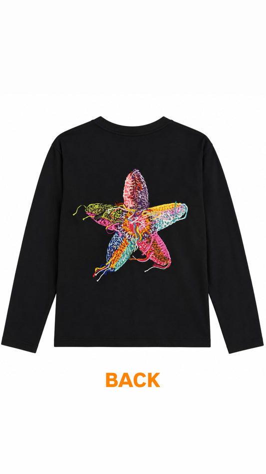 The Back Star LONG SLEEVE T-shirt
